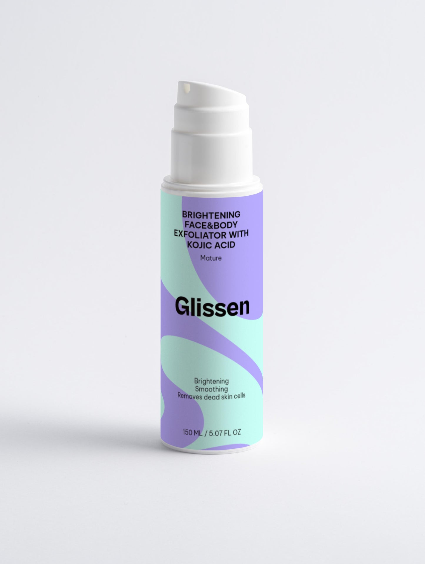 Brightening Face&Body Exfoliator with Kojic Acid 150ml/5.07 Fl.oz