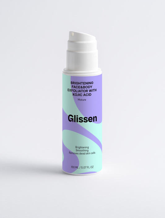 Brightening Face&Body Exfoliator with Kojic Acid 150ml/5.07 Fl.oz