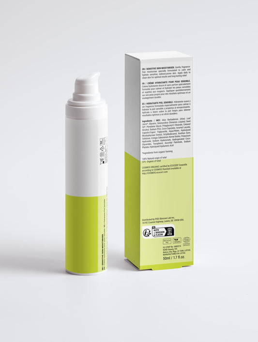 Sensitive Skin Moisturiser, Fragrance Free 50ml/1.69Fl.oz