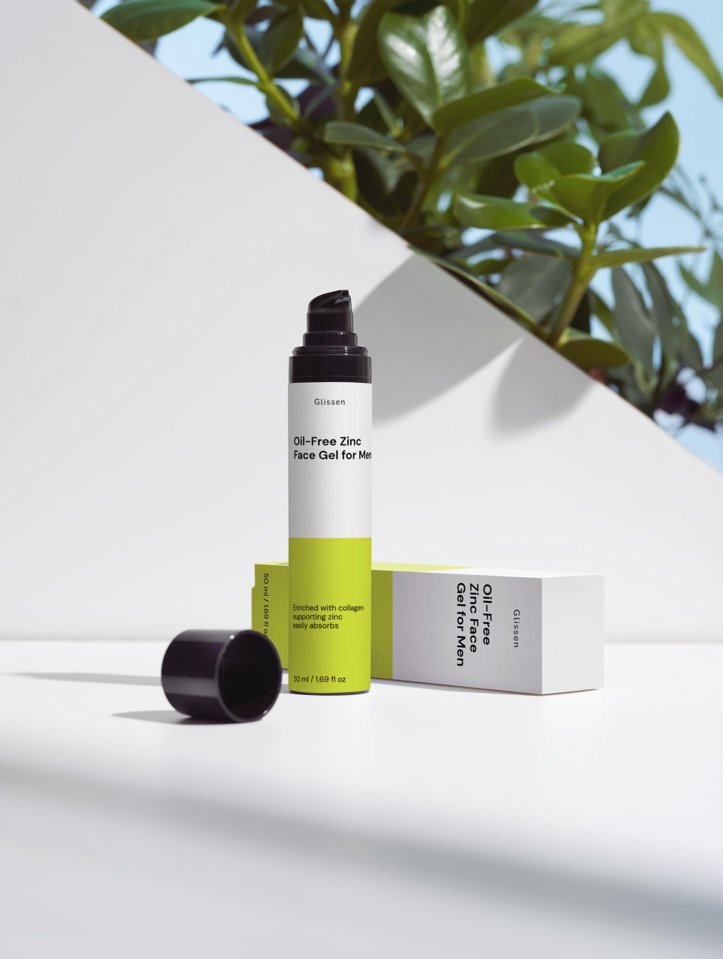 Oil-Free Zinc Face Gel for Men 50ml/1.69Fl.oz